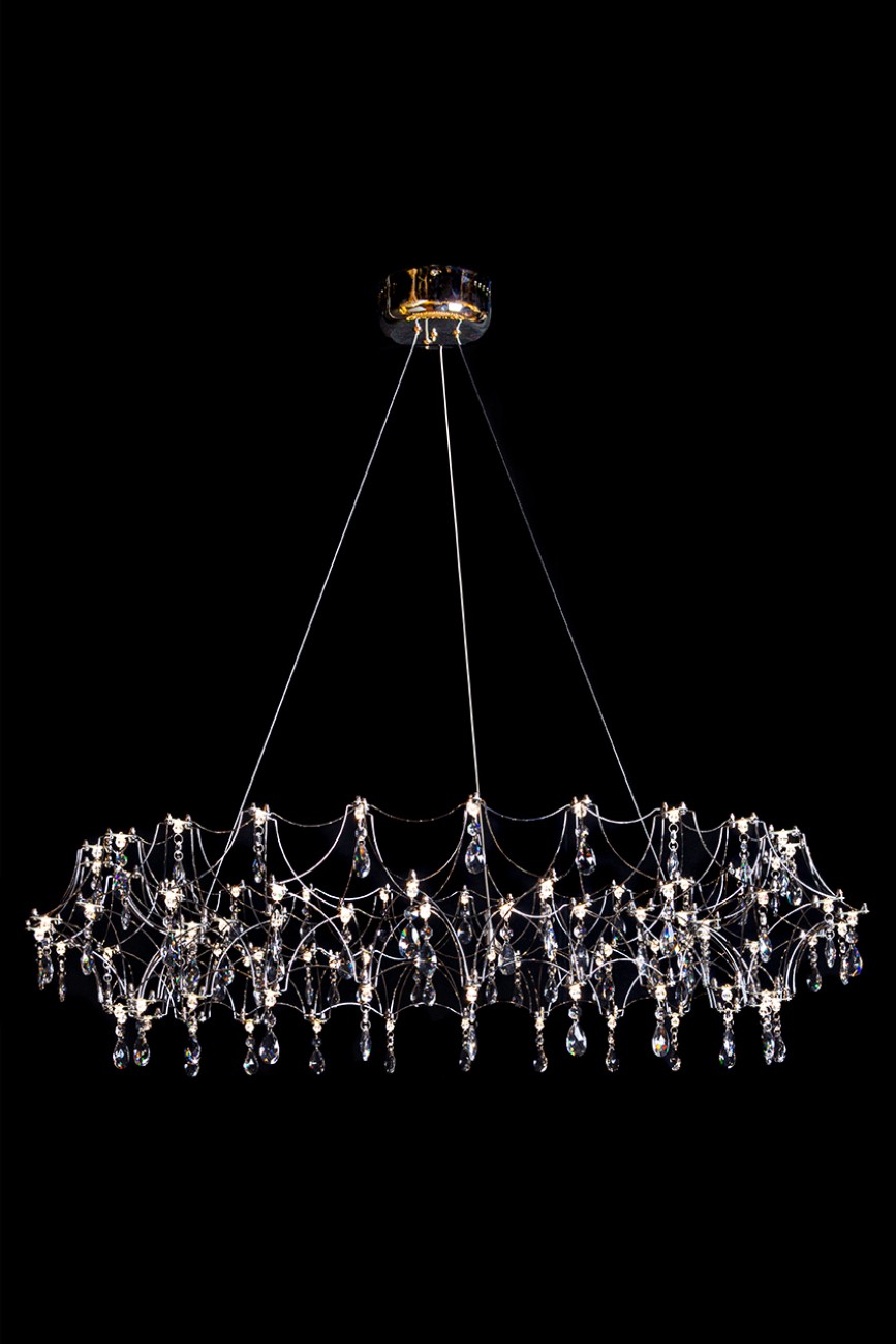 Подвесная люстра LEON Thea LE3035/1000 CH/TR