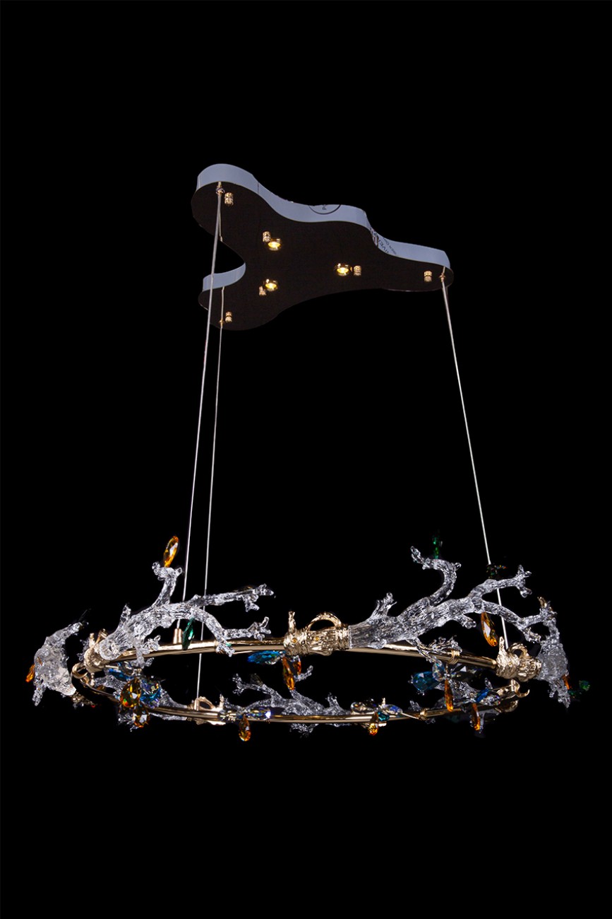 Подвесная люстра LEON Estelle LE1079/900 GD