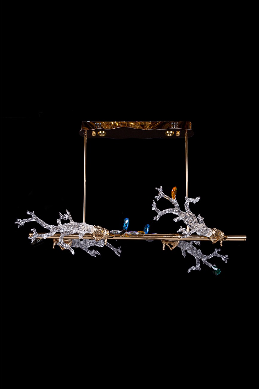 Люстра на штанге LEON Estelle LE1079/1050L GD