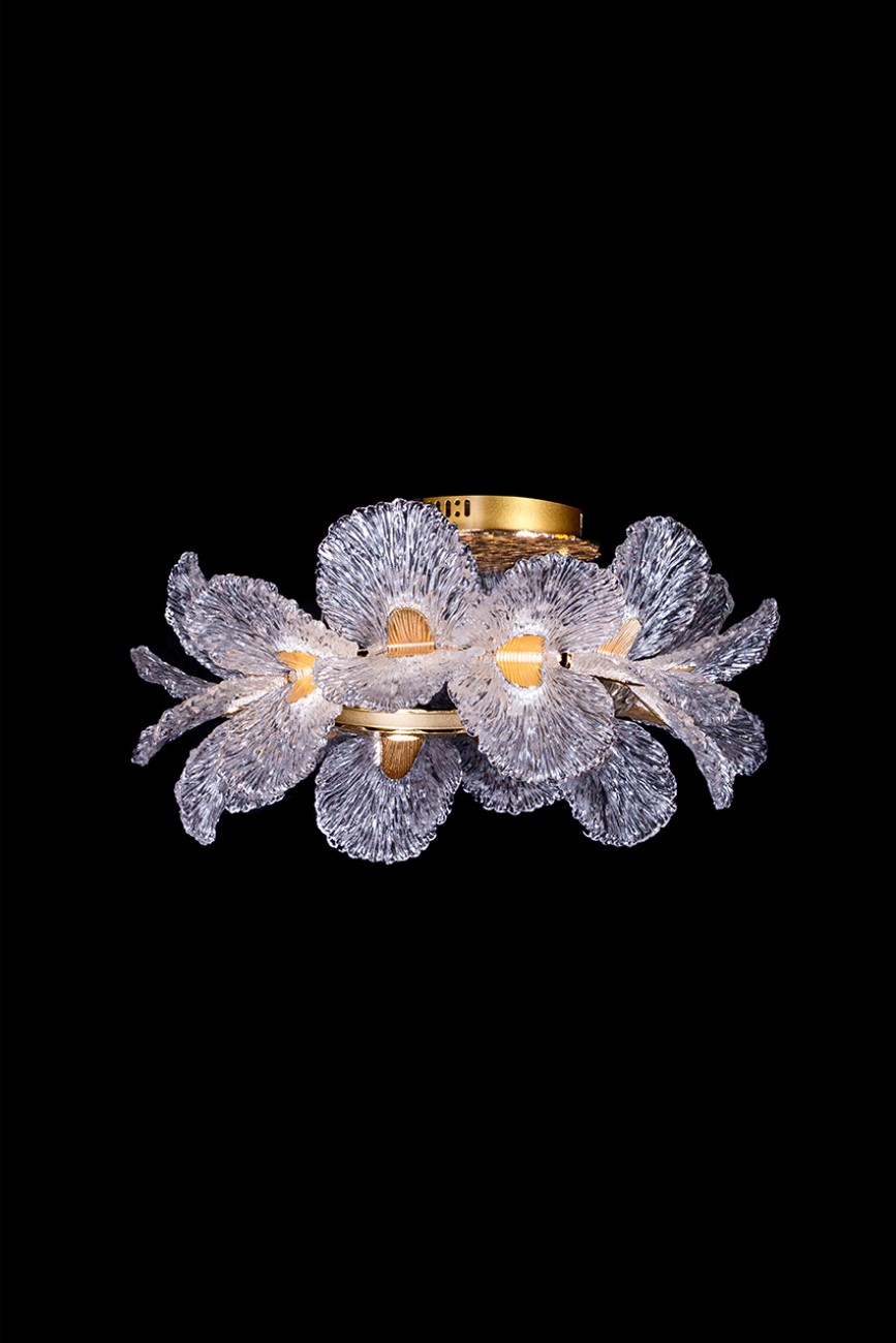 Потолочная люстра LEON Jardin LE3032/620P GD/SH