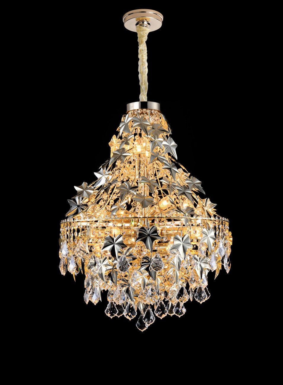 Подвесная люстра LEON Milena LE3043/550 GD