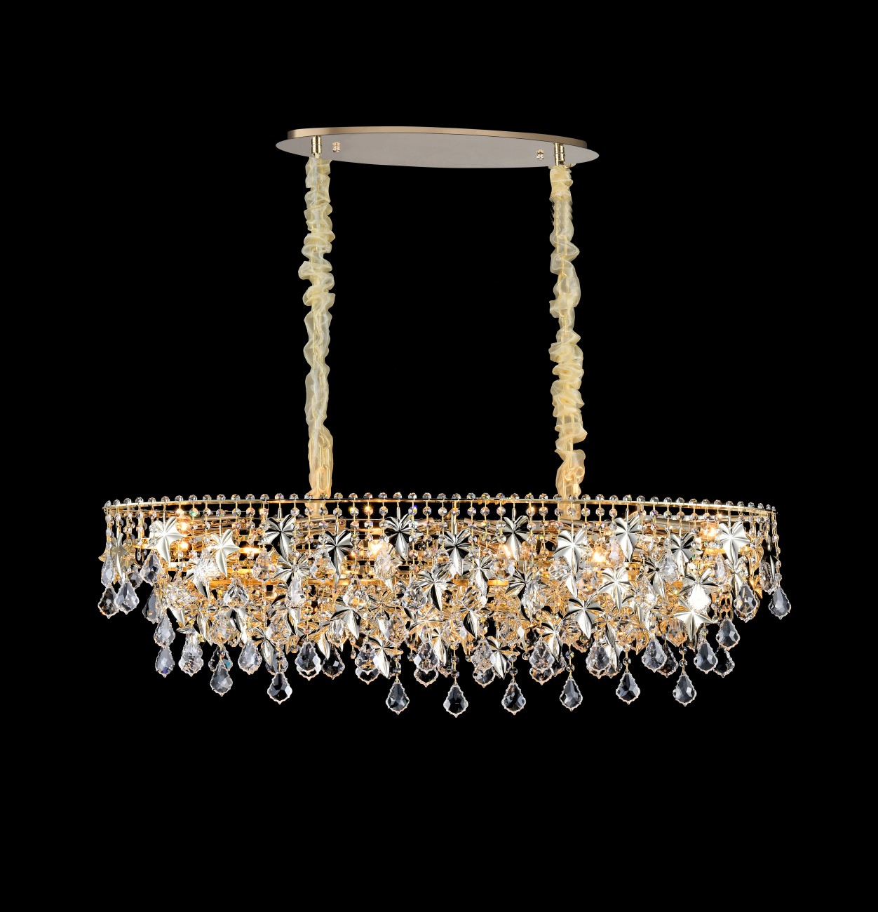 Подвесная люстра LEON Milena LE3043/1200L GD