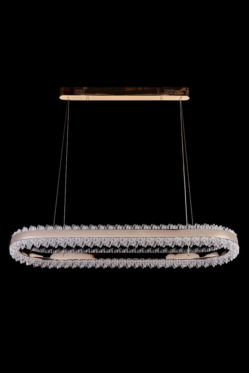 Подвесная люстра LEON Michel LE7720/1050L Black Chrome