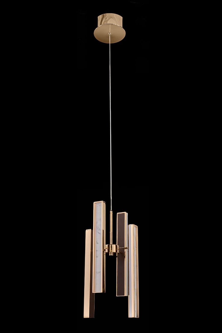 Светильник подвесной LEON Christine LE7702/4S Gold