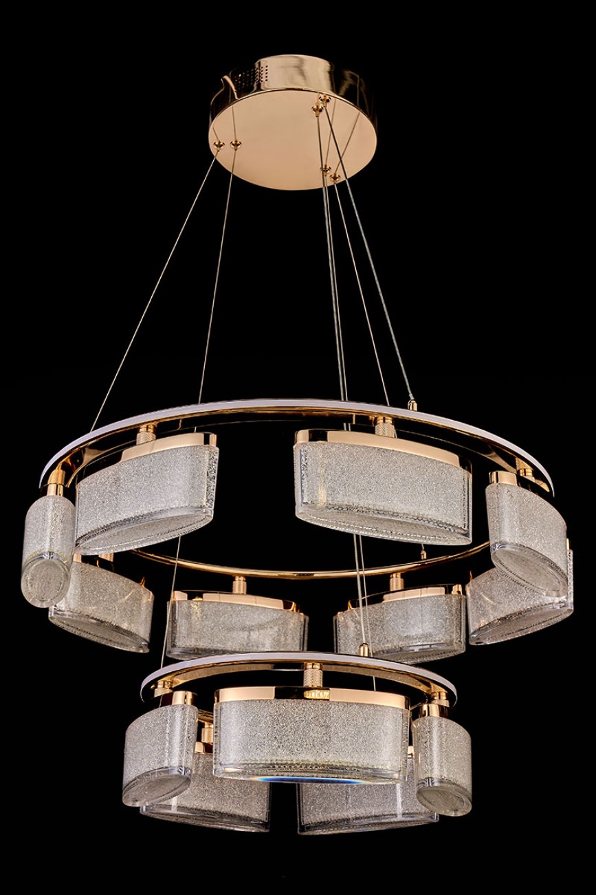 Подвесная люстра LEON Indiana LE7910/8+5 Gold