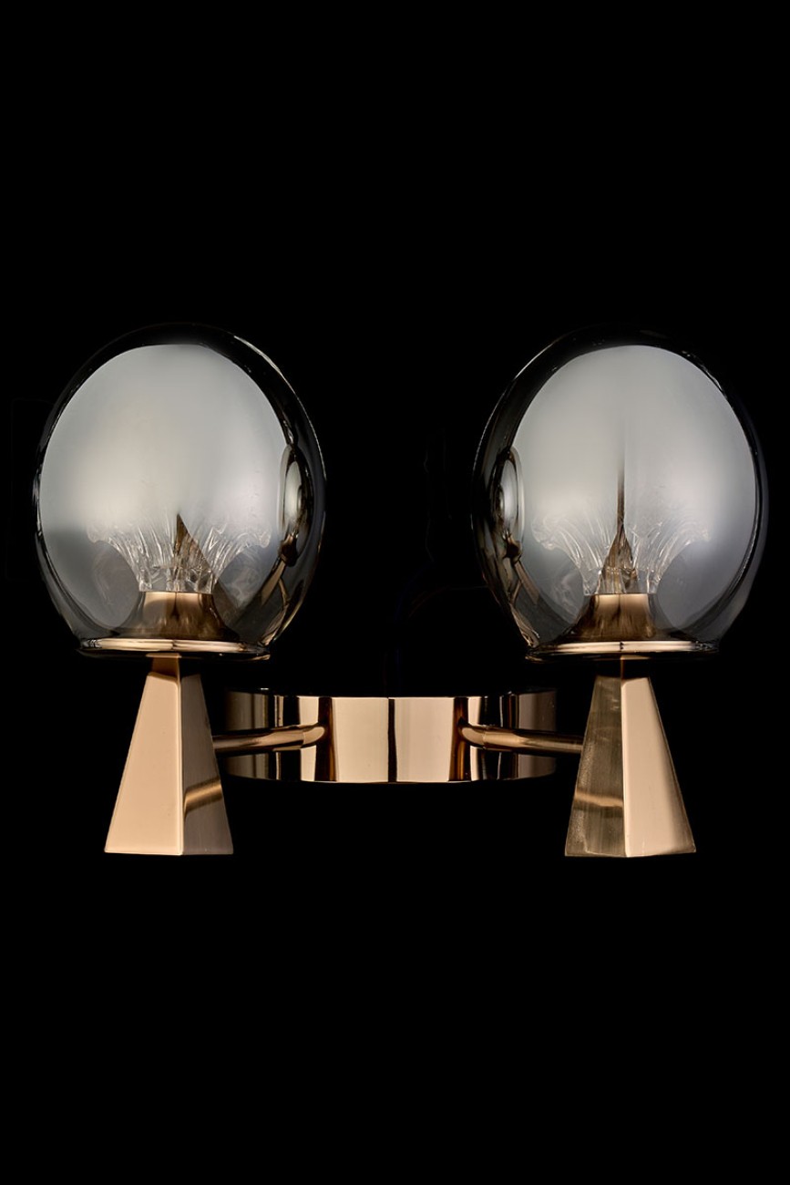 Настенное бра LEON Nancy LE3053/2W GD