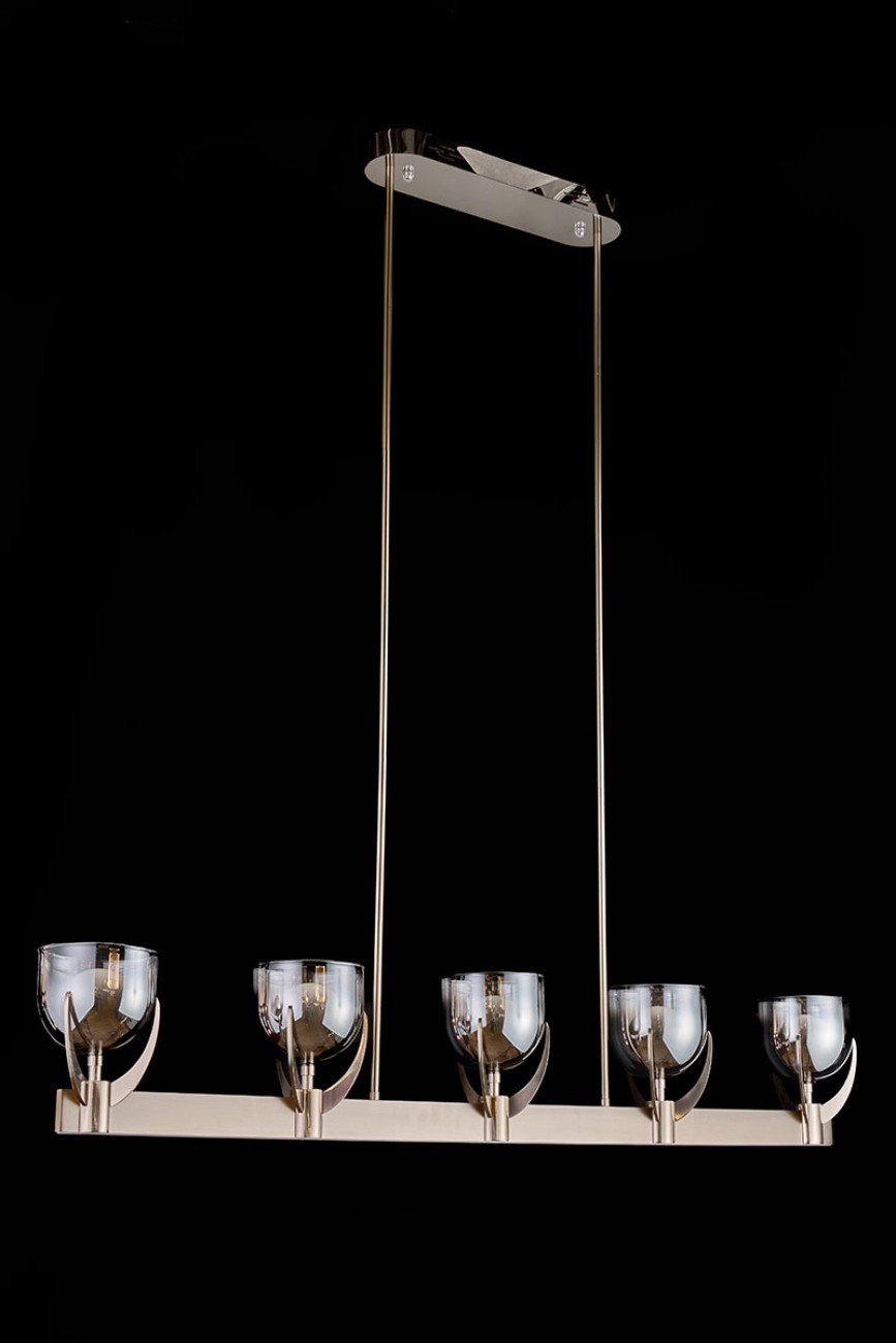 Люстра на штанге LEON Kelly LE3055/5L GD