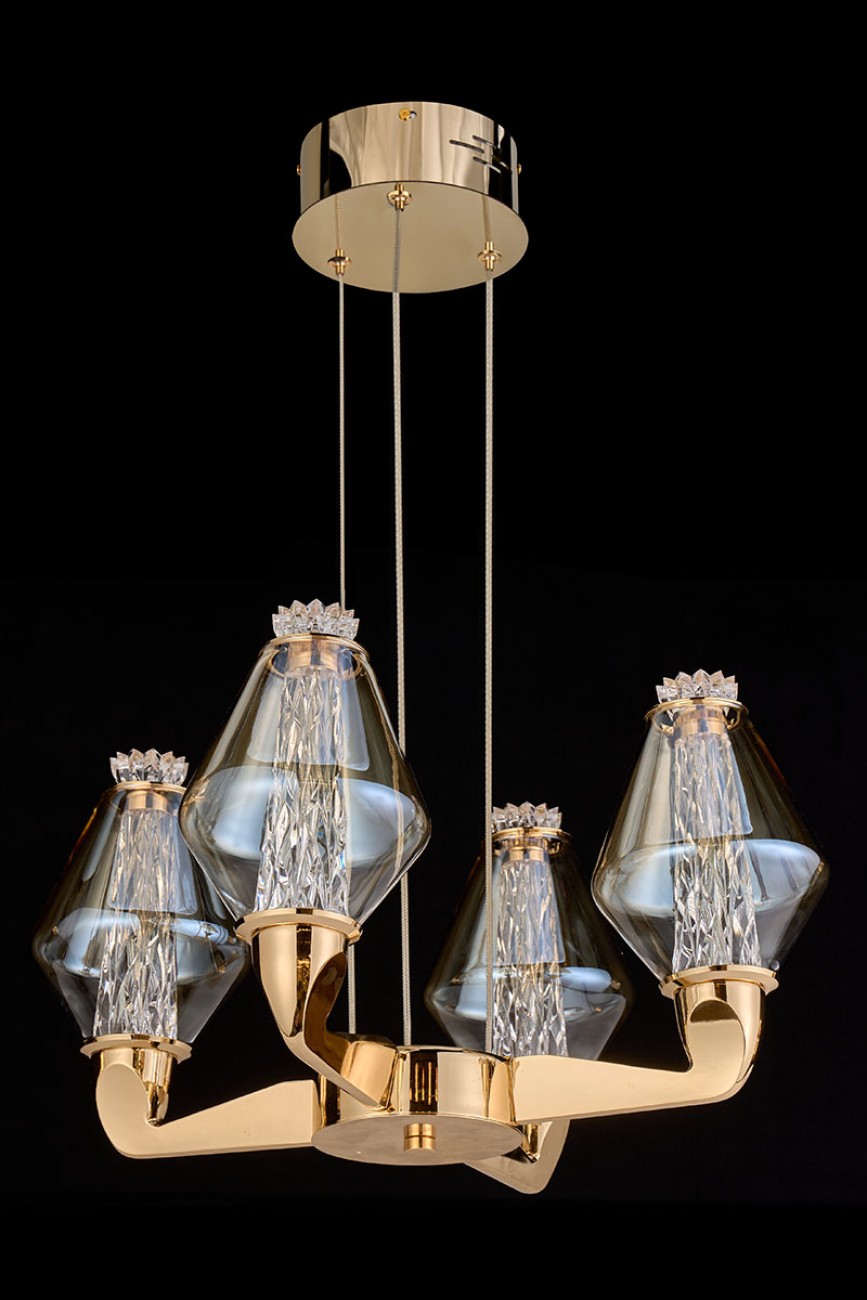 Подвесная люстра LEON Camille LE3056/500 GD