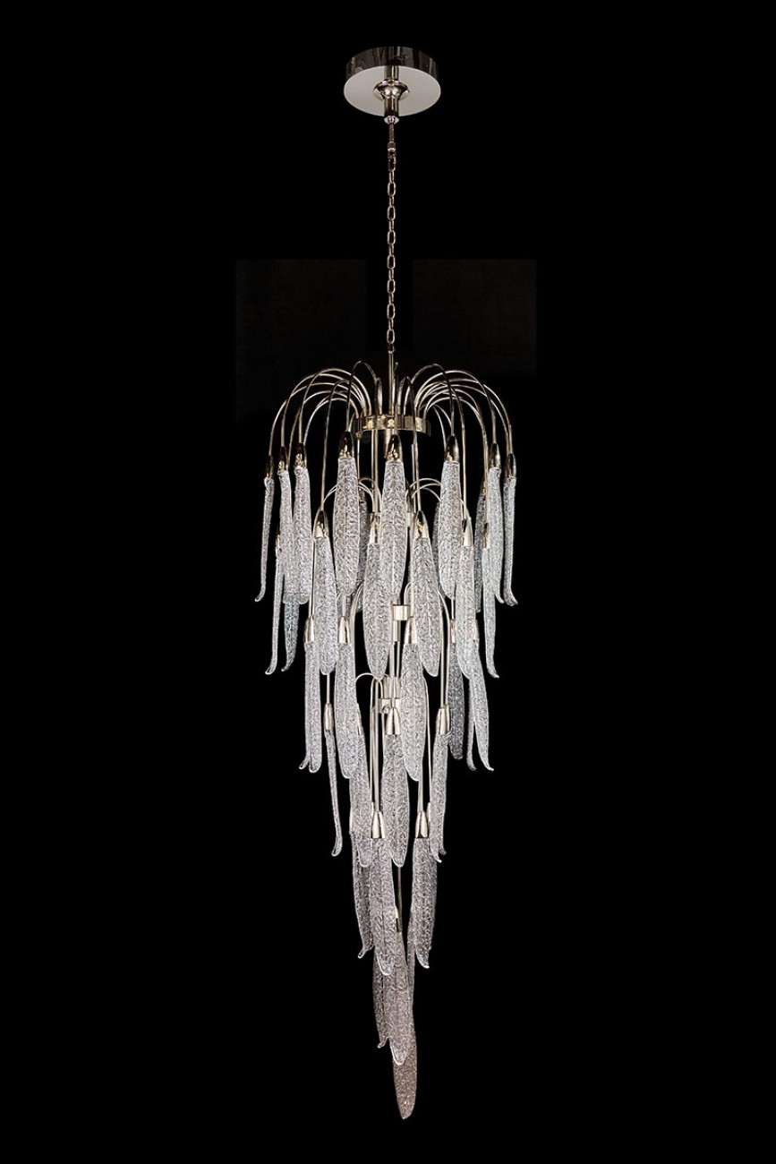 Люстра каскадная LEON Kamilla LE3065/2000 NI