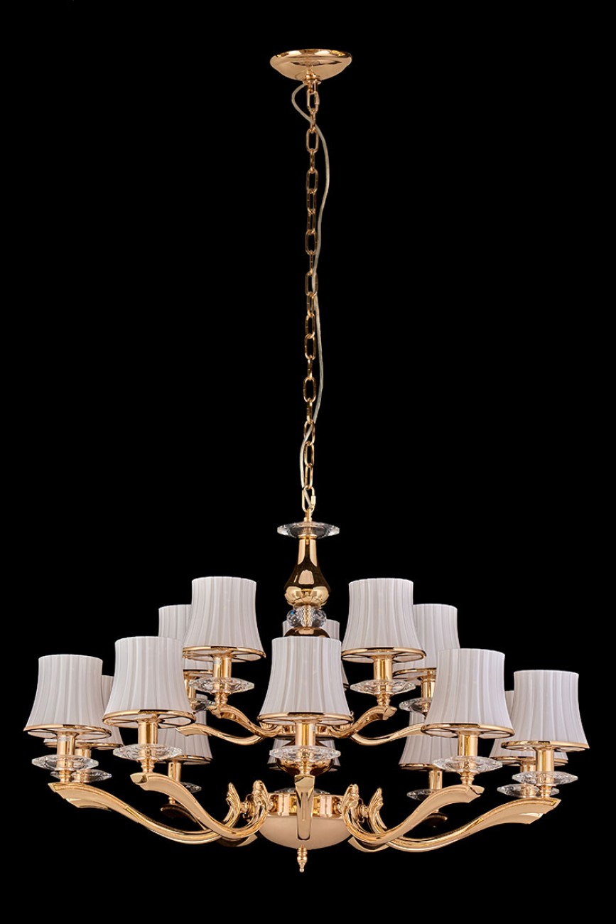 Подвесная люстра LEON Giorgia LE7950/10+5 GD