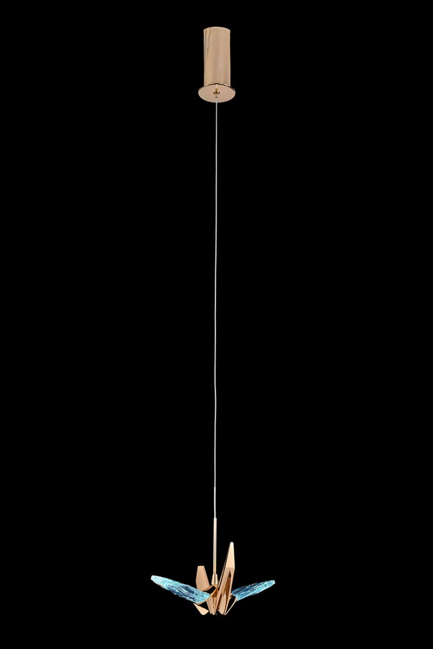 Светильник подвесной LEON Alma LE7706/1S Gold