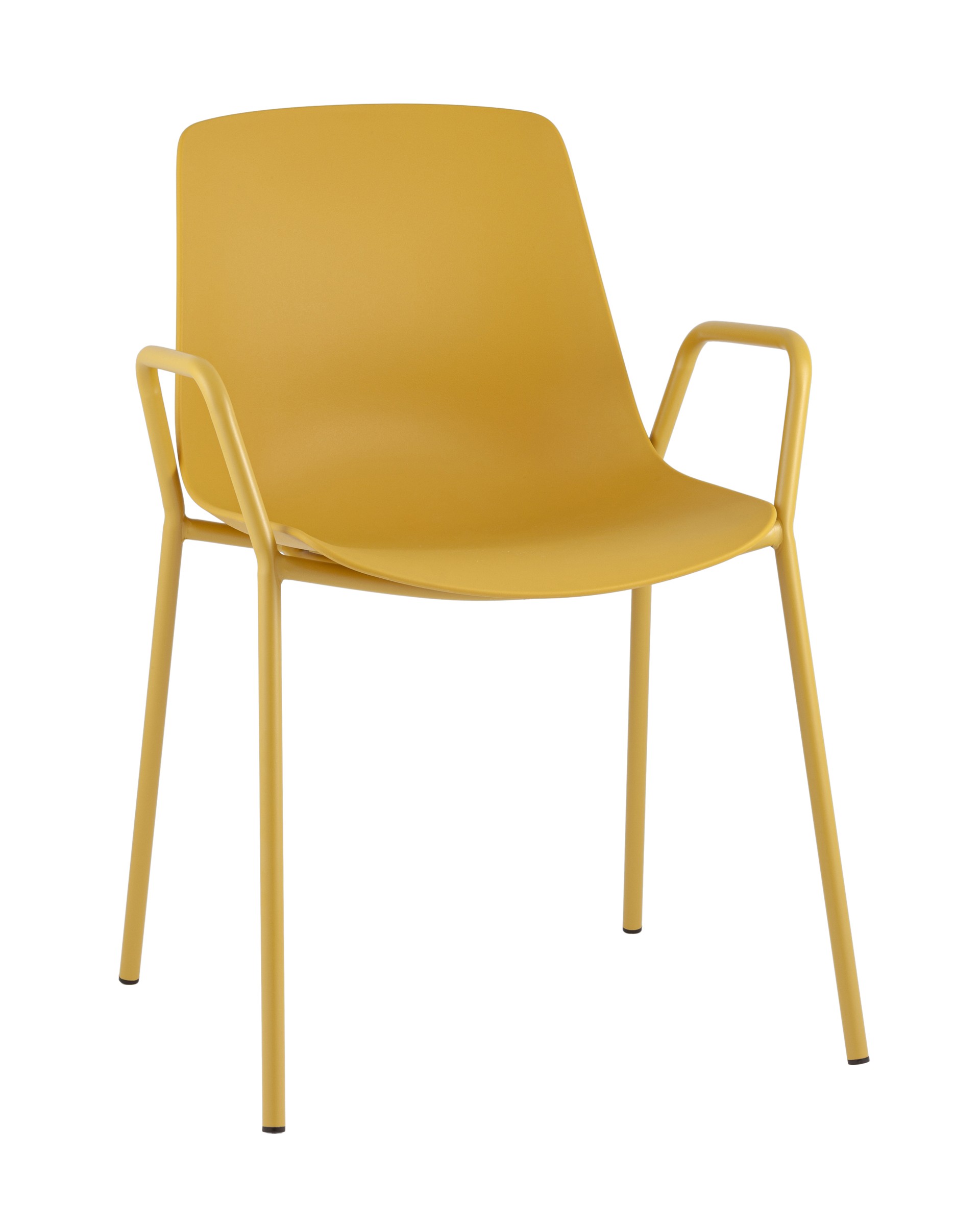 Стул пластиковый Stool Group Kaira SL-7201F yellow 90208