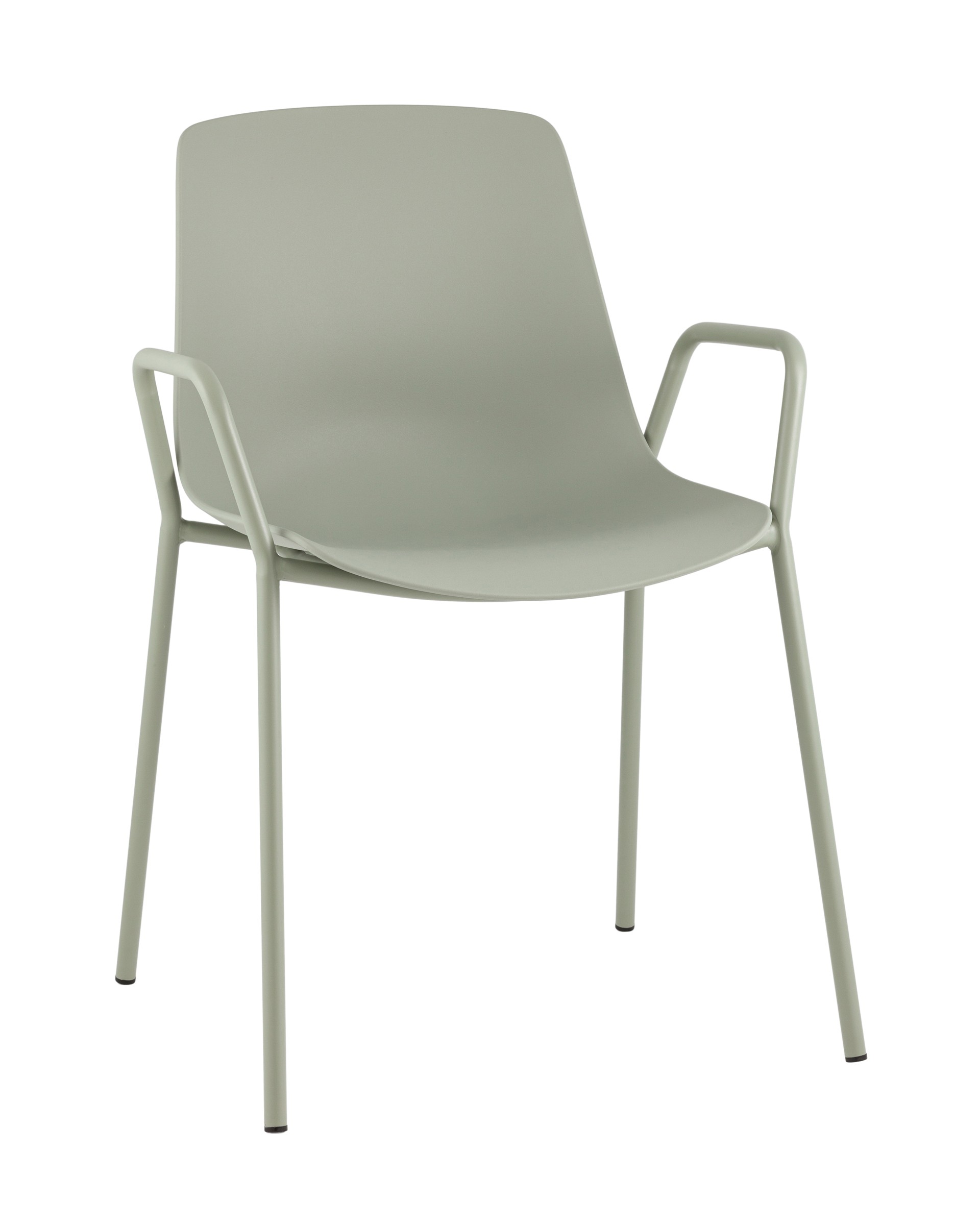 Стул пластиковый Stool Group Kaira SL-7201F greyish green 90455