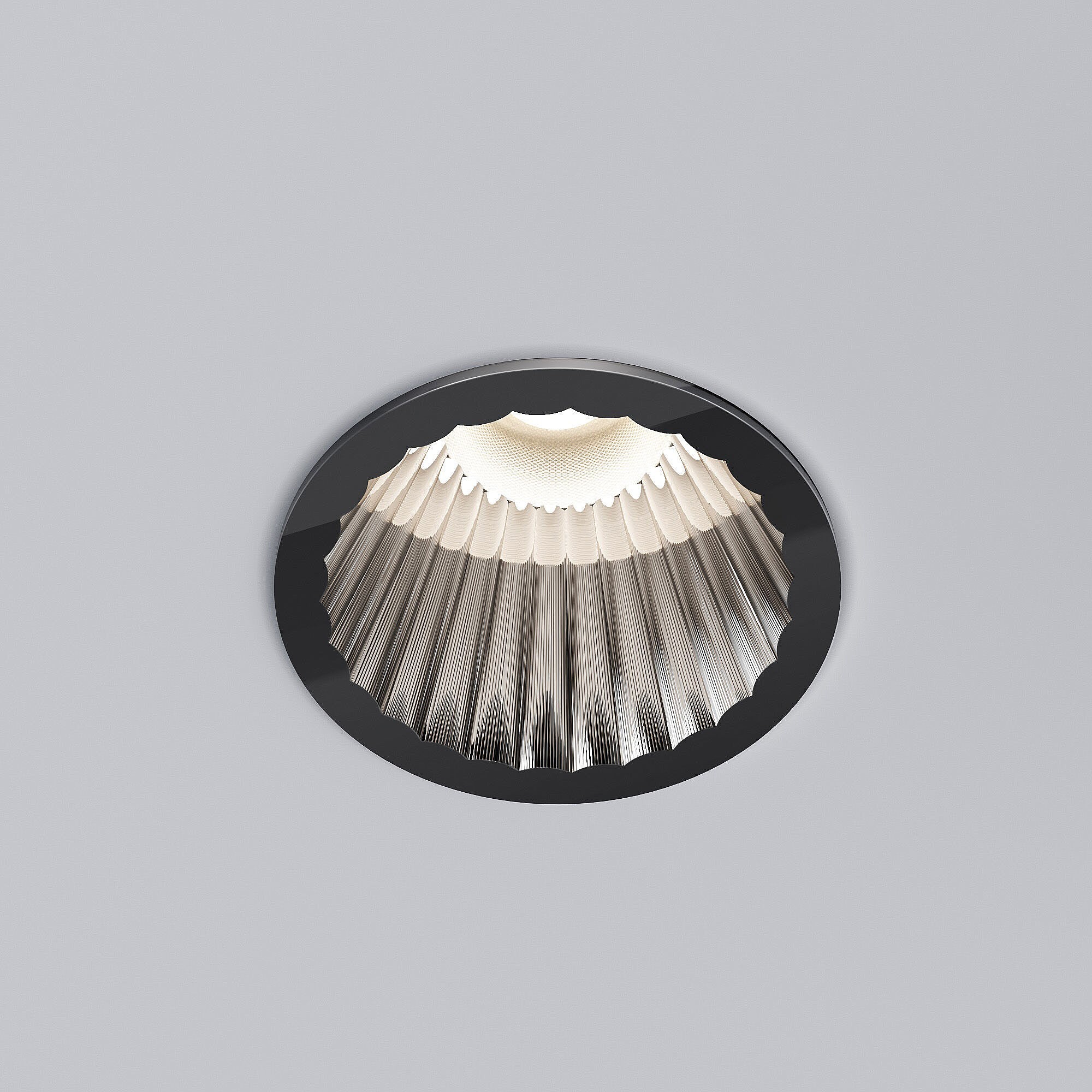 Встраиваемый светильник Elektrostandard Arco 15274/LED 12W 4000K черный жемчуг IP44