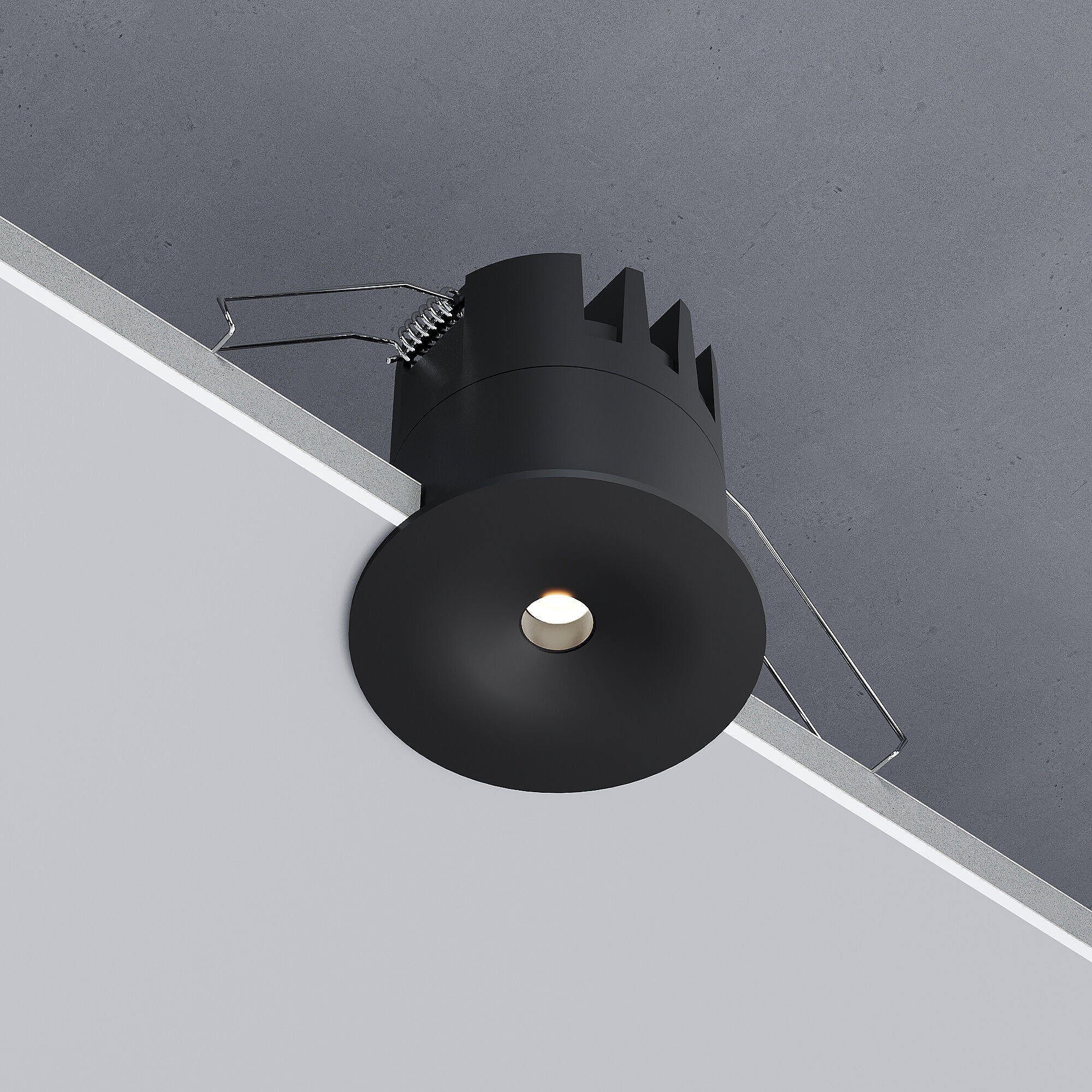 Встраиваемый светильник Elektrostandard Binnie 15275/LED 12W 4000K черный