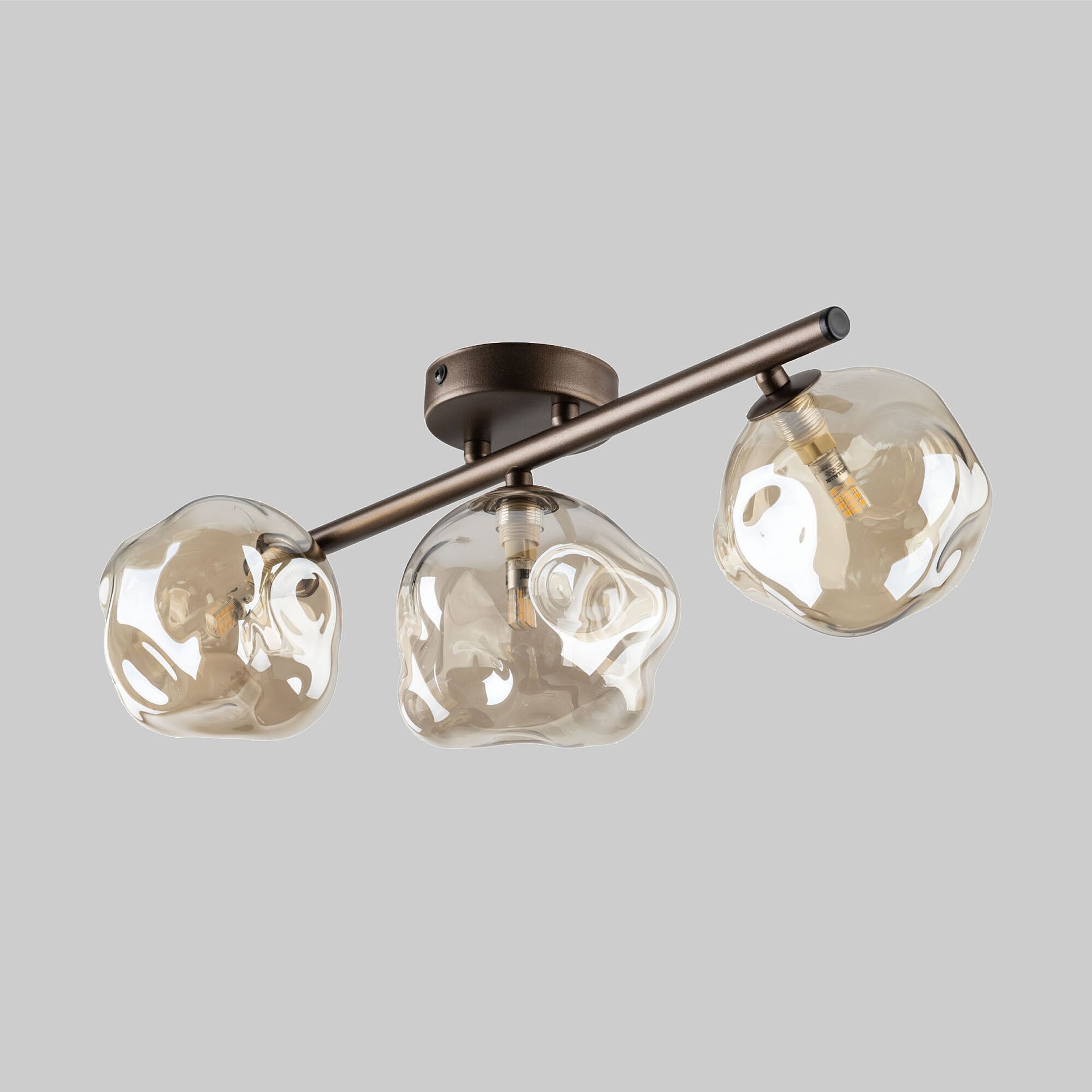 Потолочная люстра TK Lighting Lava Brown 11035 Lava Brown