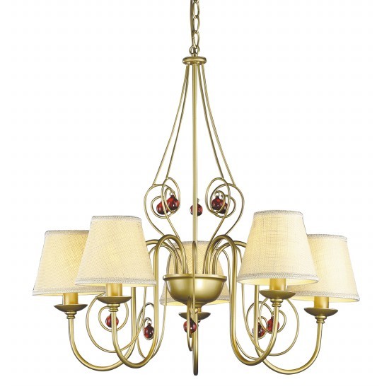 Подвесная люстра Arte Lamp NEAPOLITAN A3007LM-5BZ