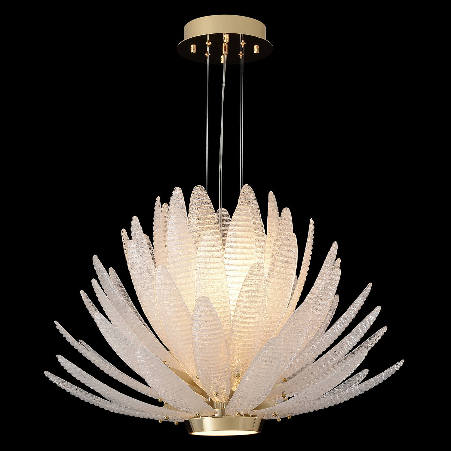 Подвесная люстра Crystal Lux Artichoke ARTICHOKE SP8+1 GOLD