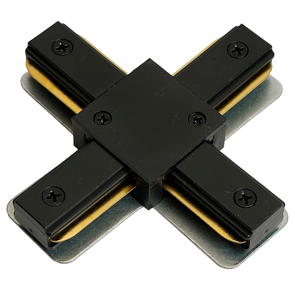 Коннектор Х-образный для шинопровода Feron LD1018 51894