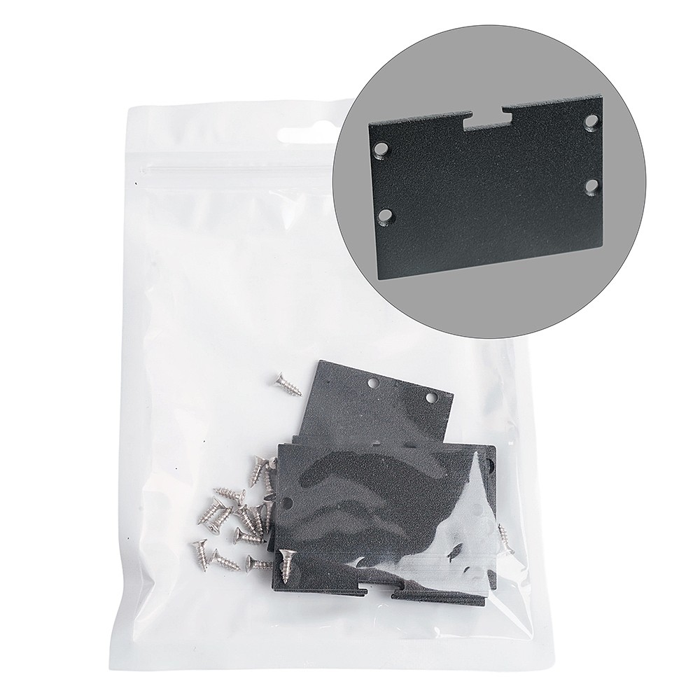 Заглушка без отверстия для профиля CAB257, LD350 (комплект 4шт) Feron LD239 52093