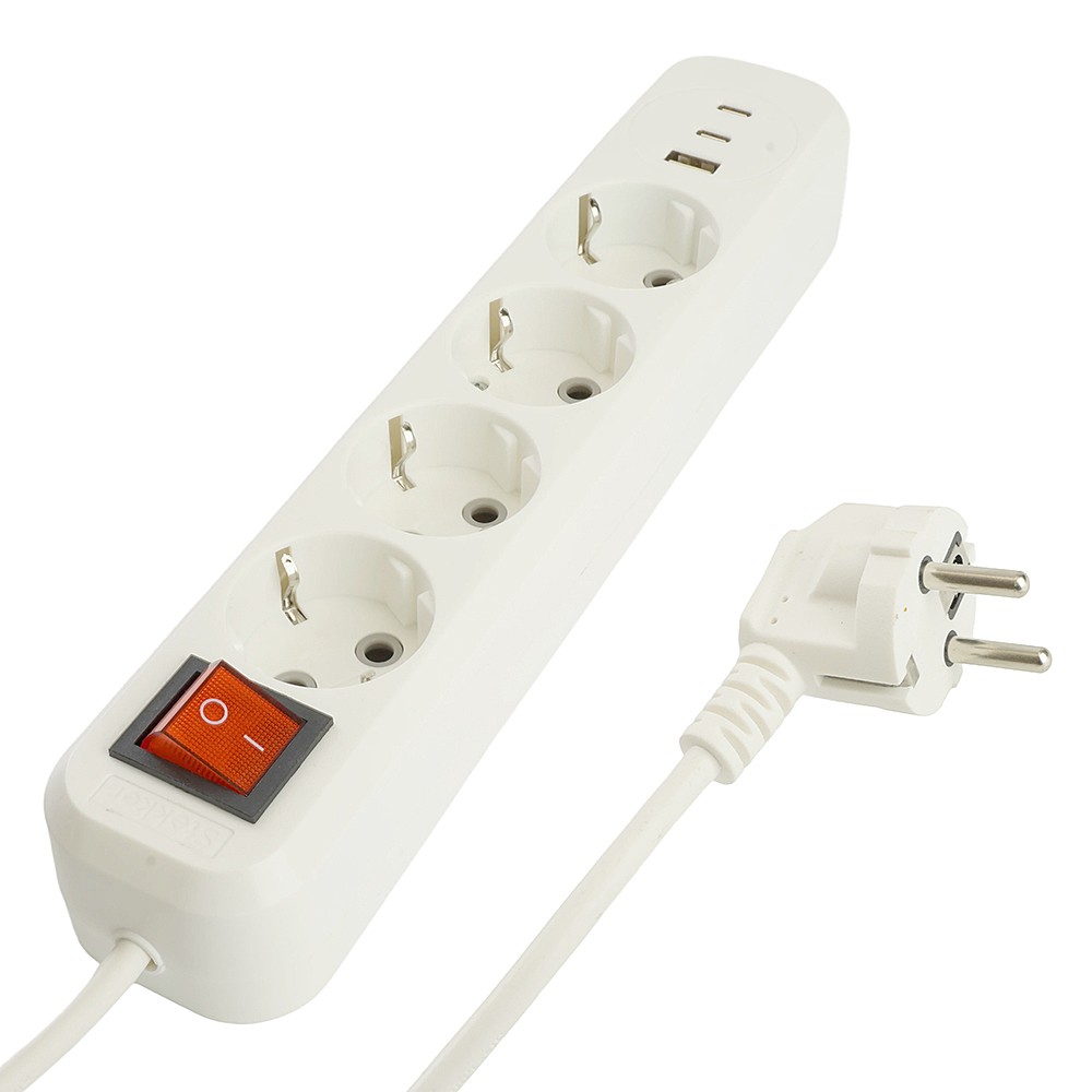 Удлинитель Stekker Home 50141