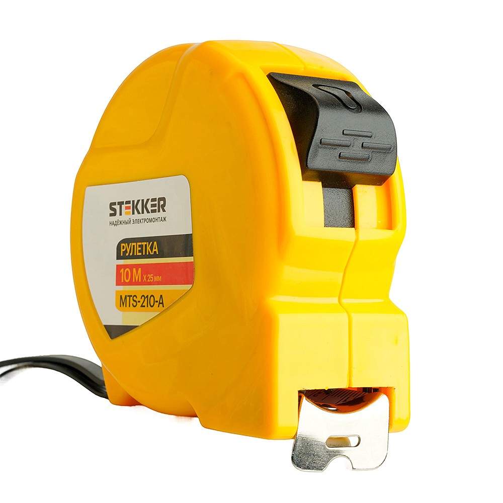 Рулетка, 10 м х 25 мм, Stekker MTS-210-A 50208
