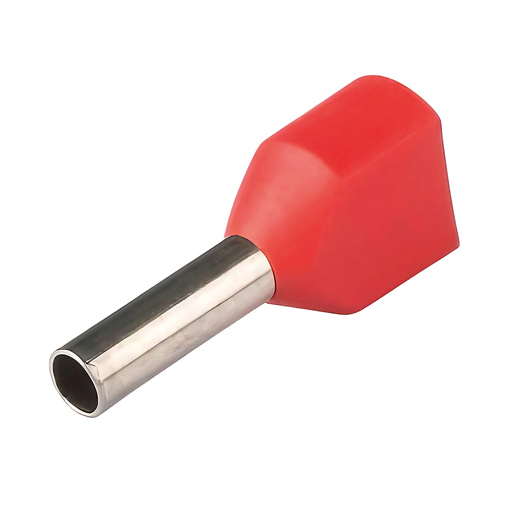 Наконечник Штыревой Втулочный Изолированный Stekker LD406-1008 50402