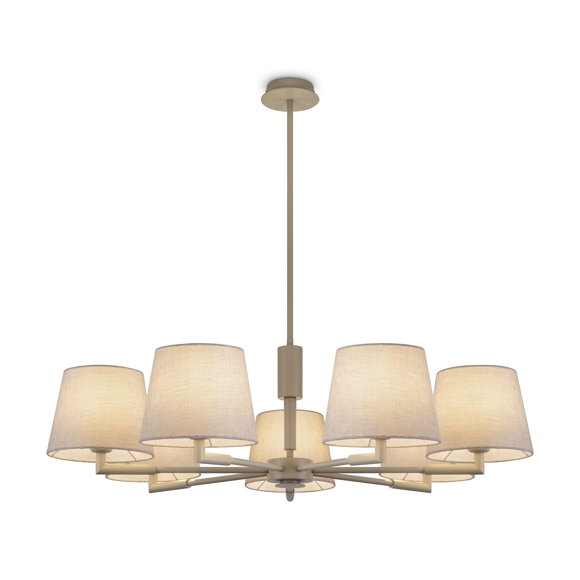 Люстра на штанге Freya Butler FR2057PL-07BG