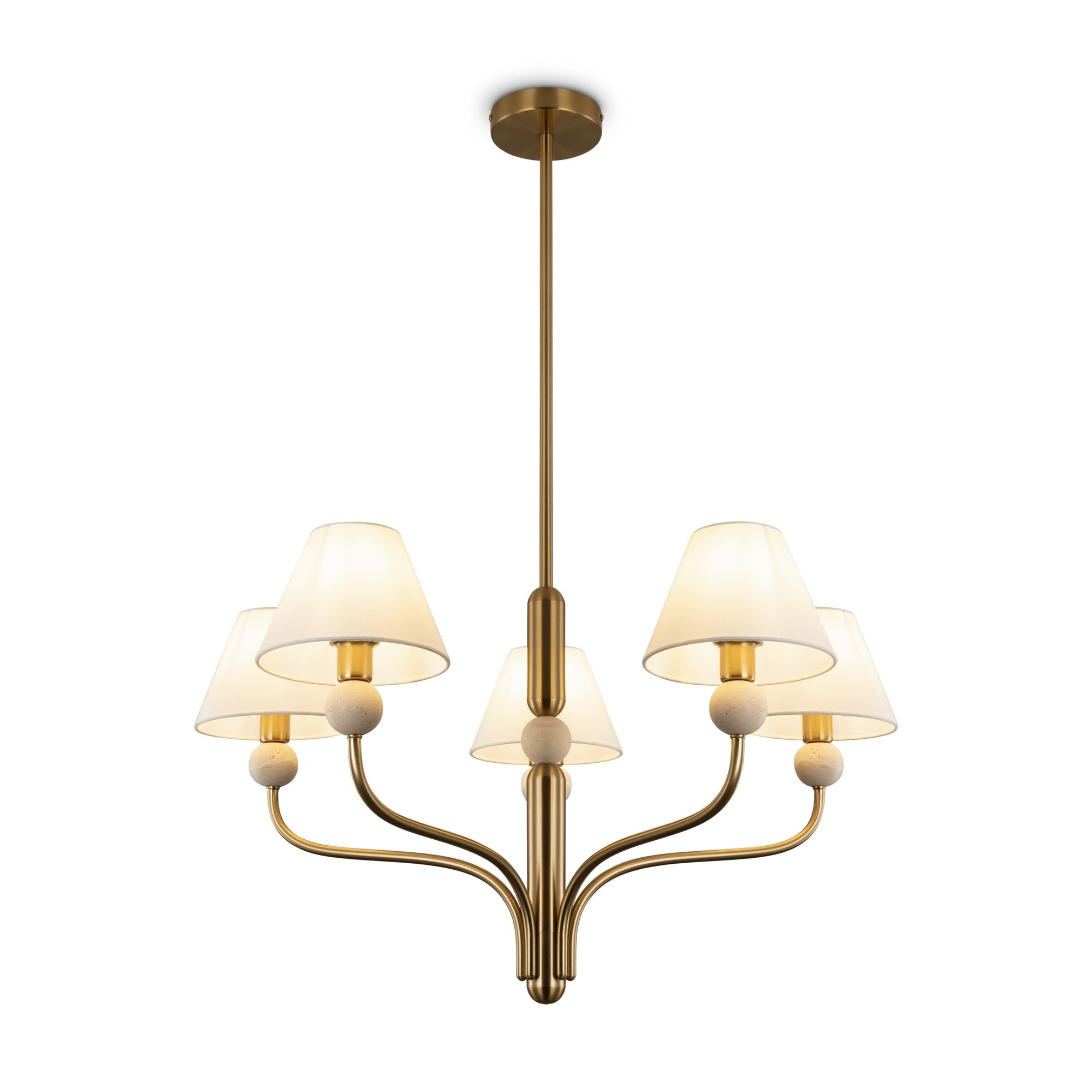 Люстра на штанге Freya Aurelia FR2058PL-05BS