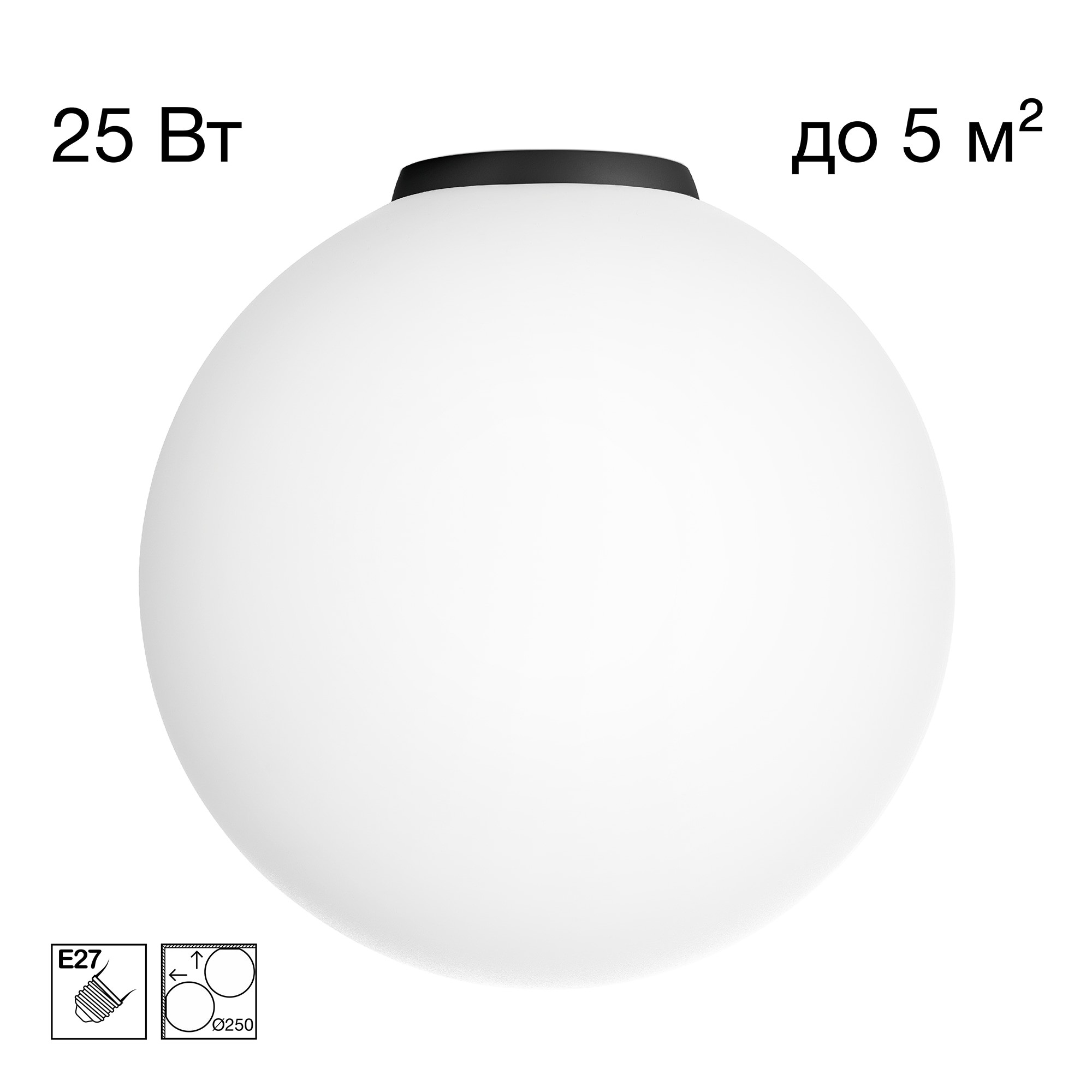 Светильник потолочный Citilux Ron CL941D25B5