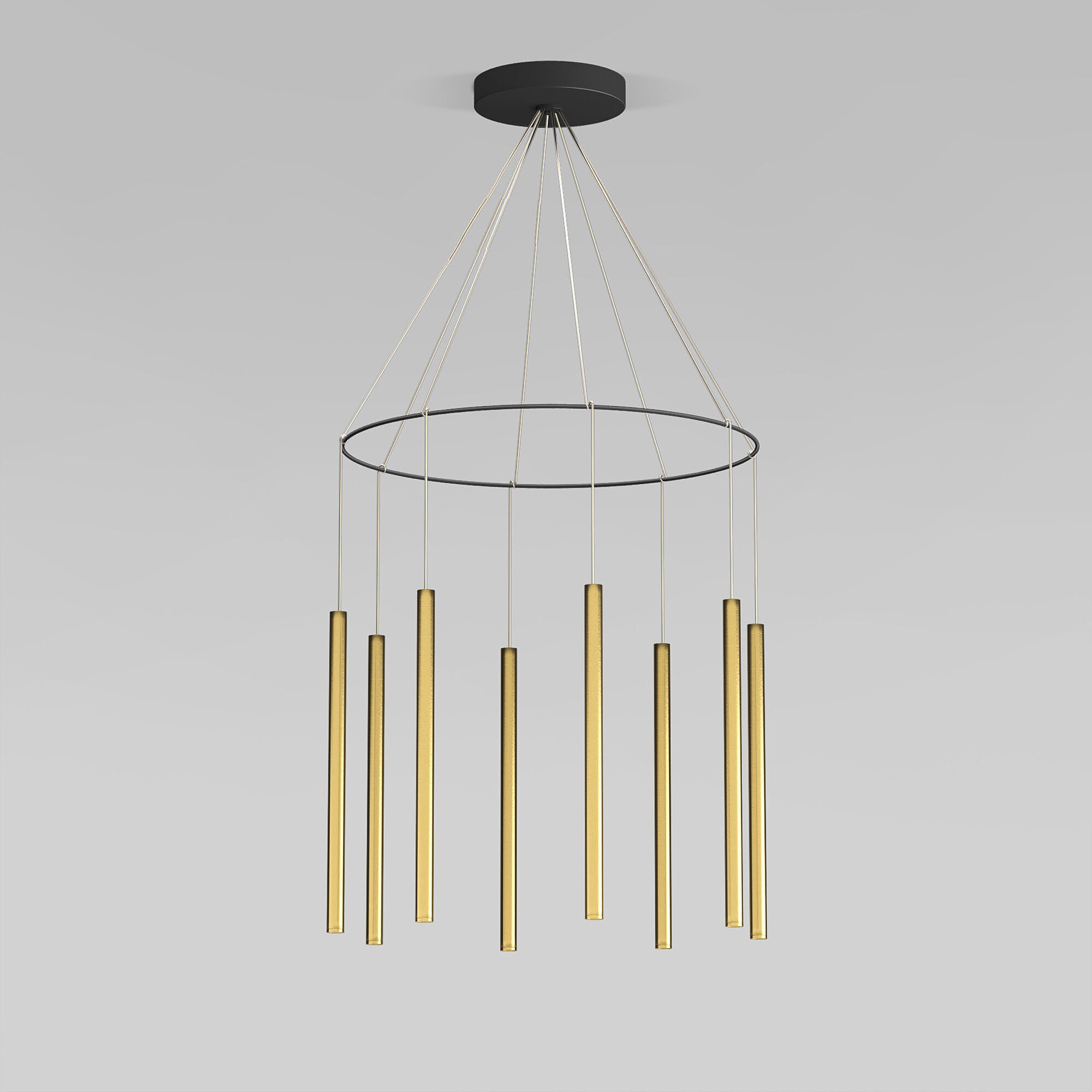 Подвесная люстра Eurosvet Pianto 301101 LED латунь