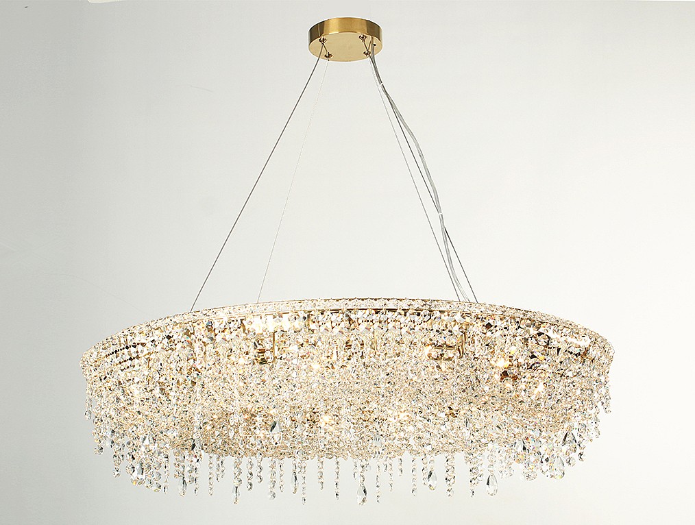 Подвесная люстра Newport Diana 10910+6/S gold