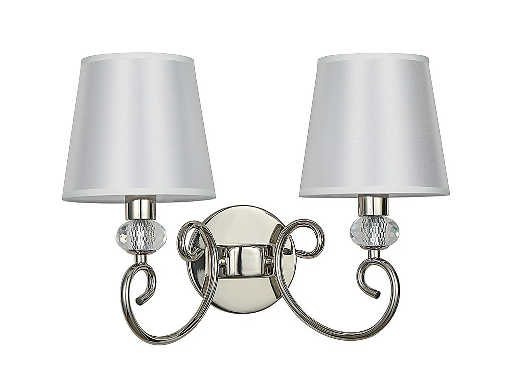 Настенное бра Newport Marta 1202/A nickel