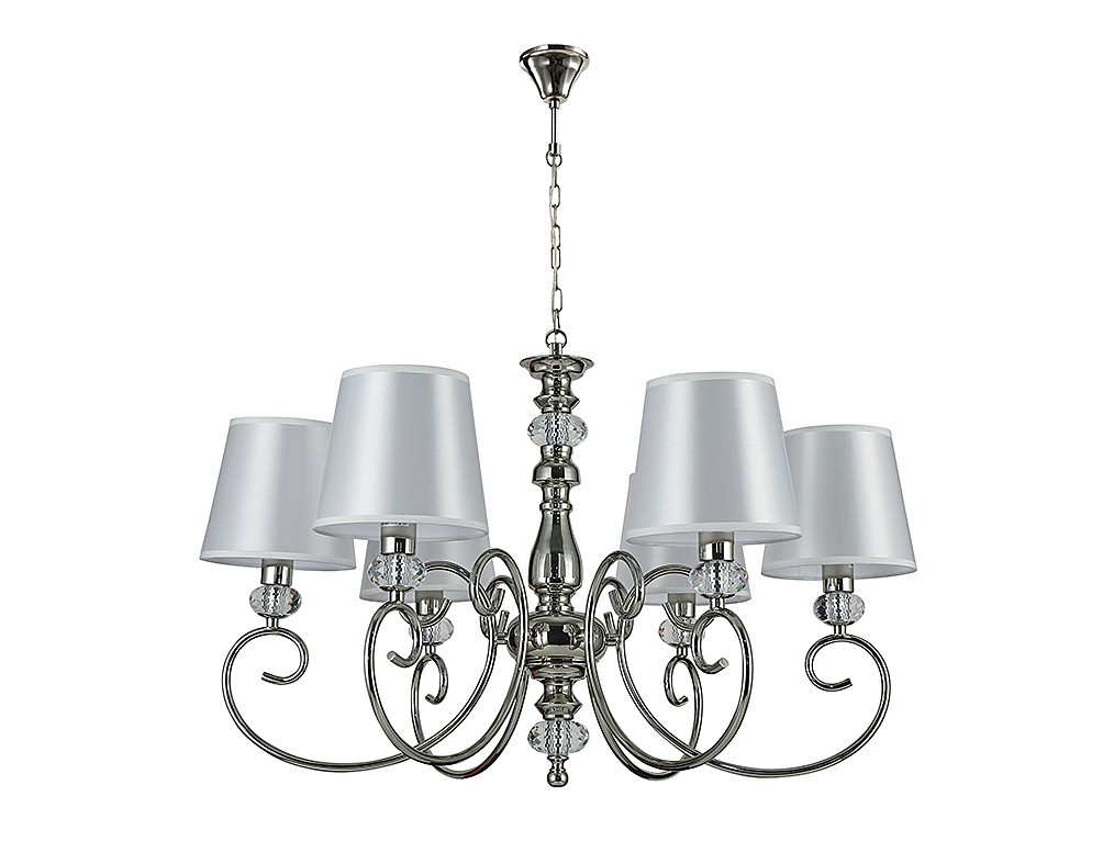 Подвесная люстра Newport Marta 1206/C nickel