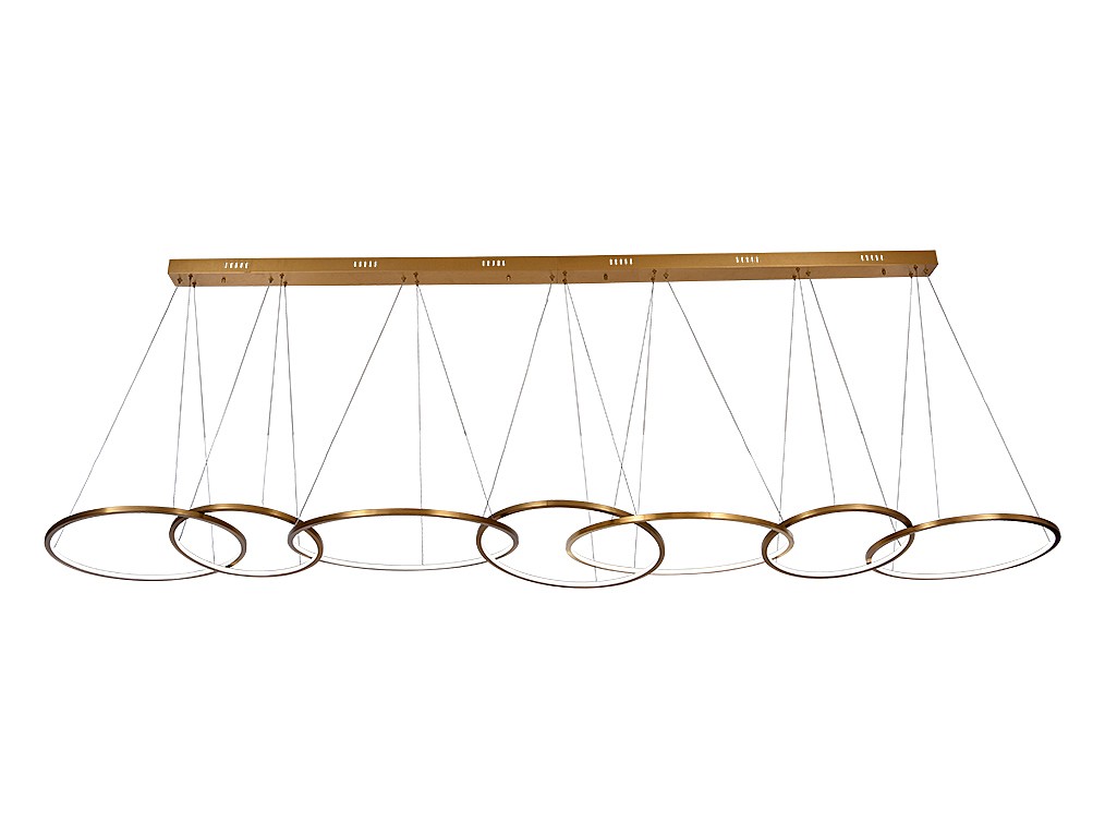 Подвесная люстра Newport Loren 15207N/S brass