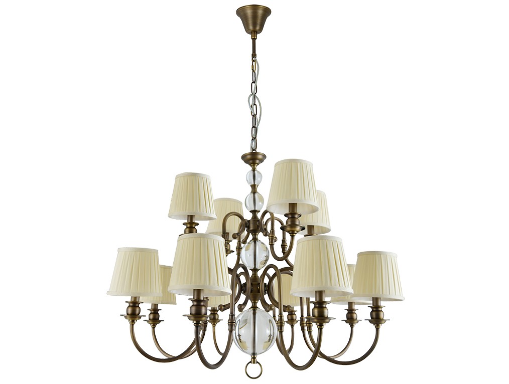 Подвесная люстра Newport California 3112/С black brass без абажуров