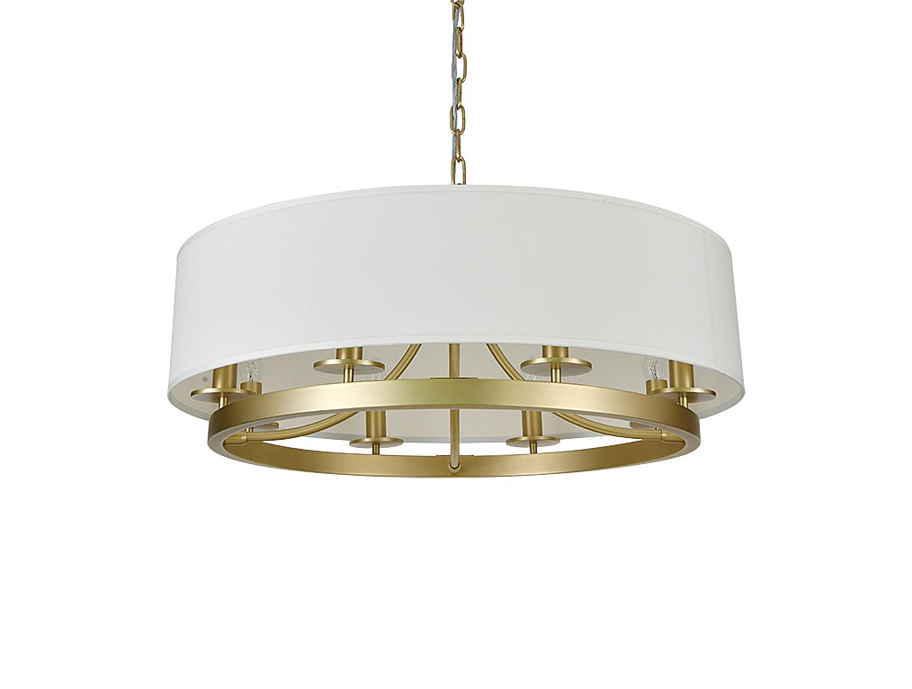 Подвесная люстра Newport Sara 3558/С brass