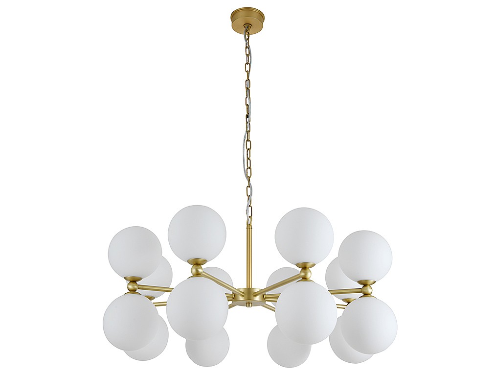 Подвесная люстра Newport Ingrid 3840/80 С brass