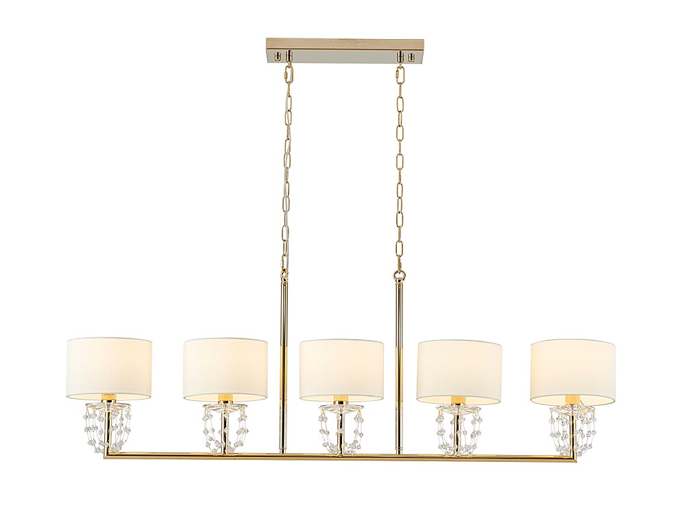 Подвесная люстра Newport Olivia 4365/S new gold