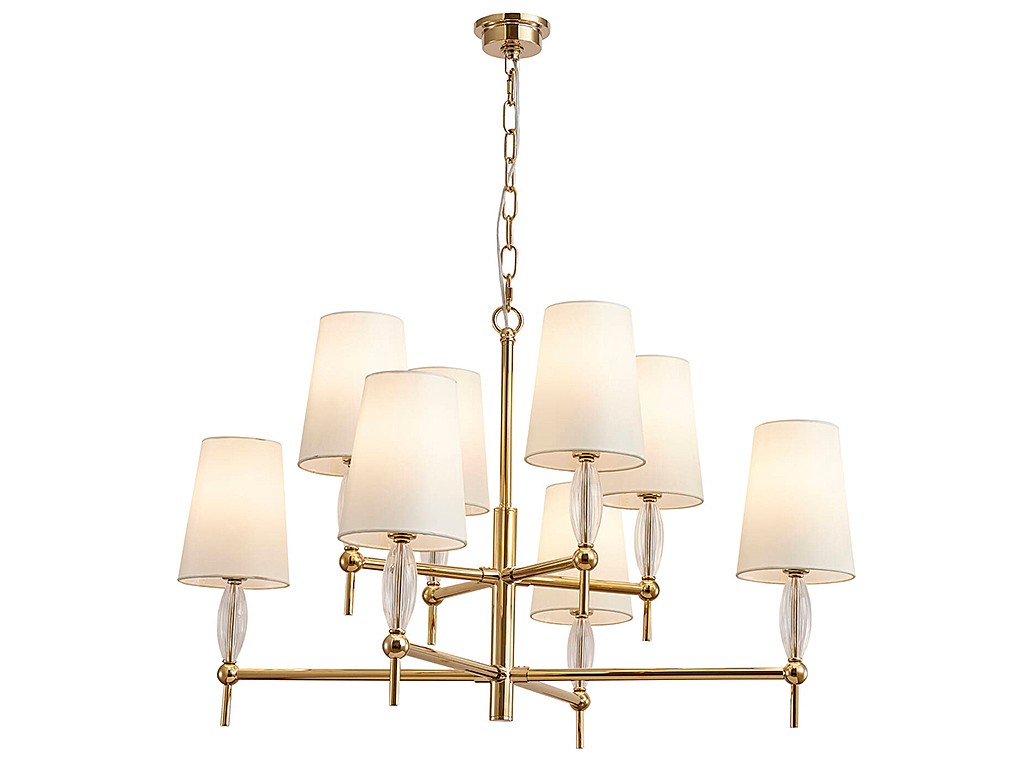 Подвесная люстра Newport Chelsy 4378/C gold