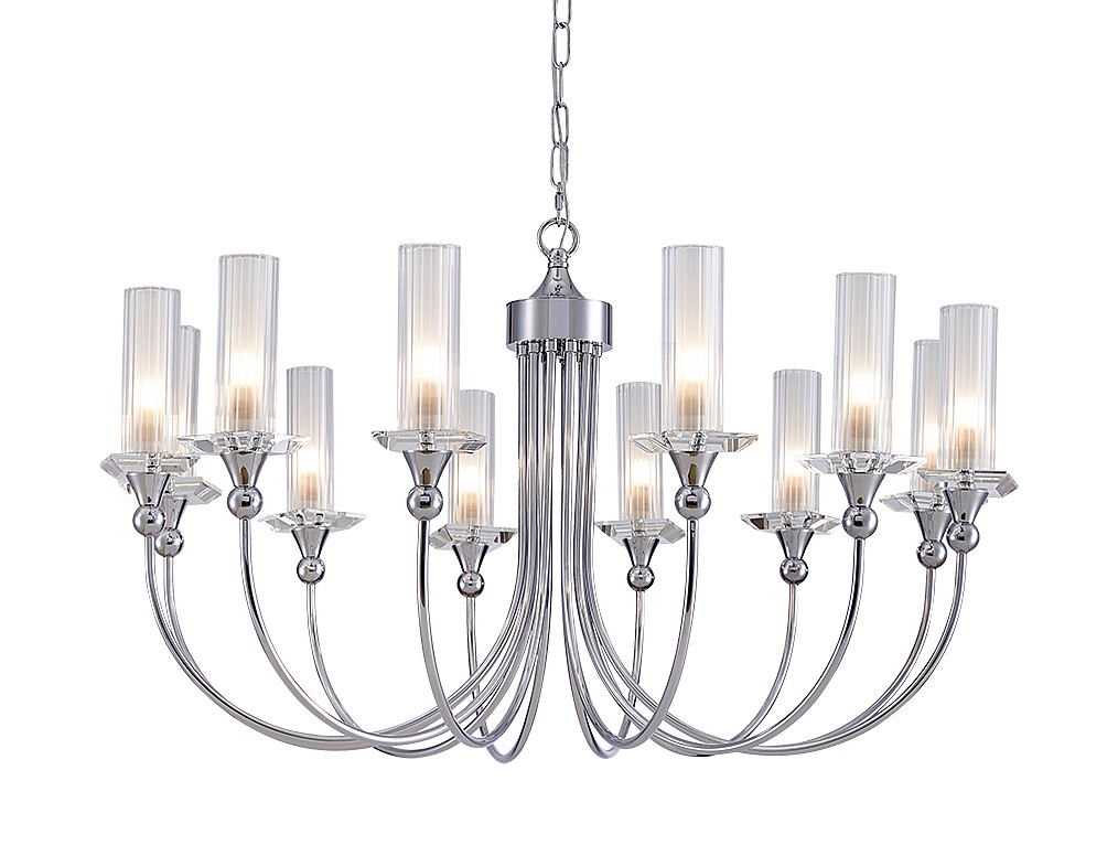 Подвесная люстра Newport Charlize 4586+6/С chrome