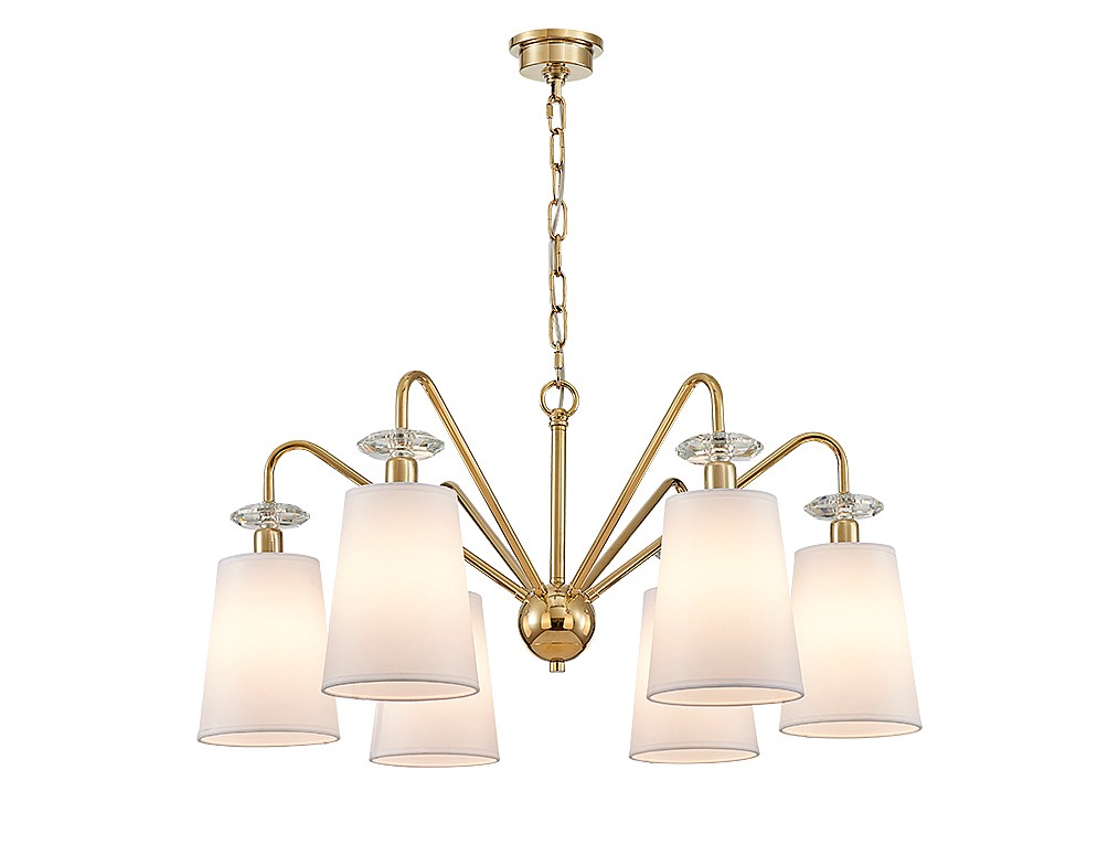 Подвесная люстра Newport Liana 4626/С gold