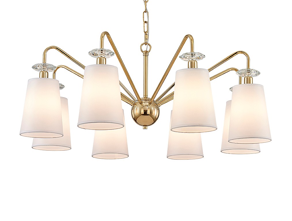 Подвесная люстра Newport Liana 4628/С gold