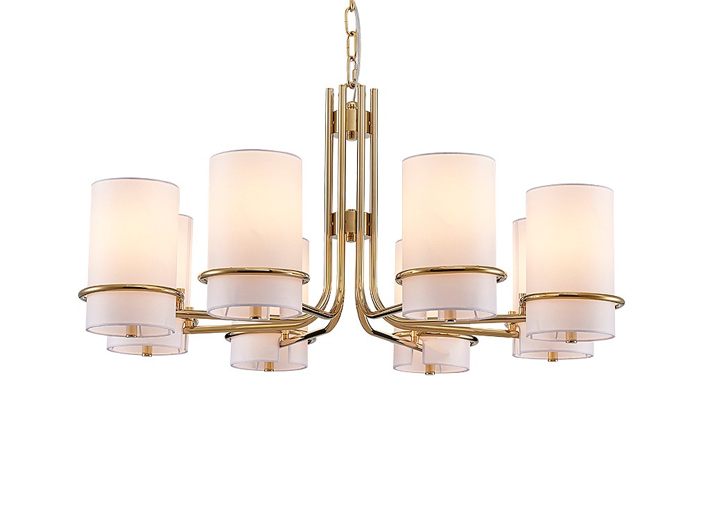 Подвесная люстра Newport Ivanna 4638/С gold