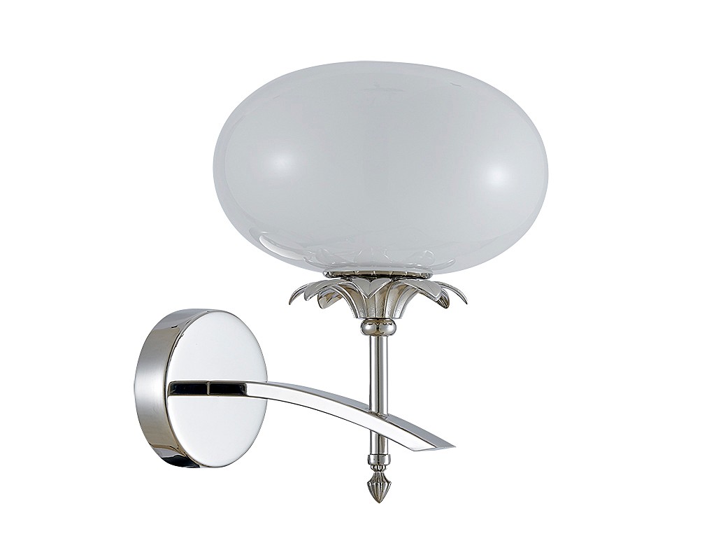 Настенное бра Newport Domenica 4651/A nickel