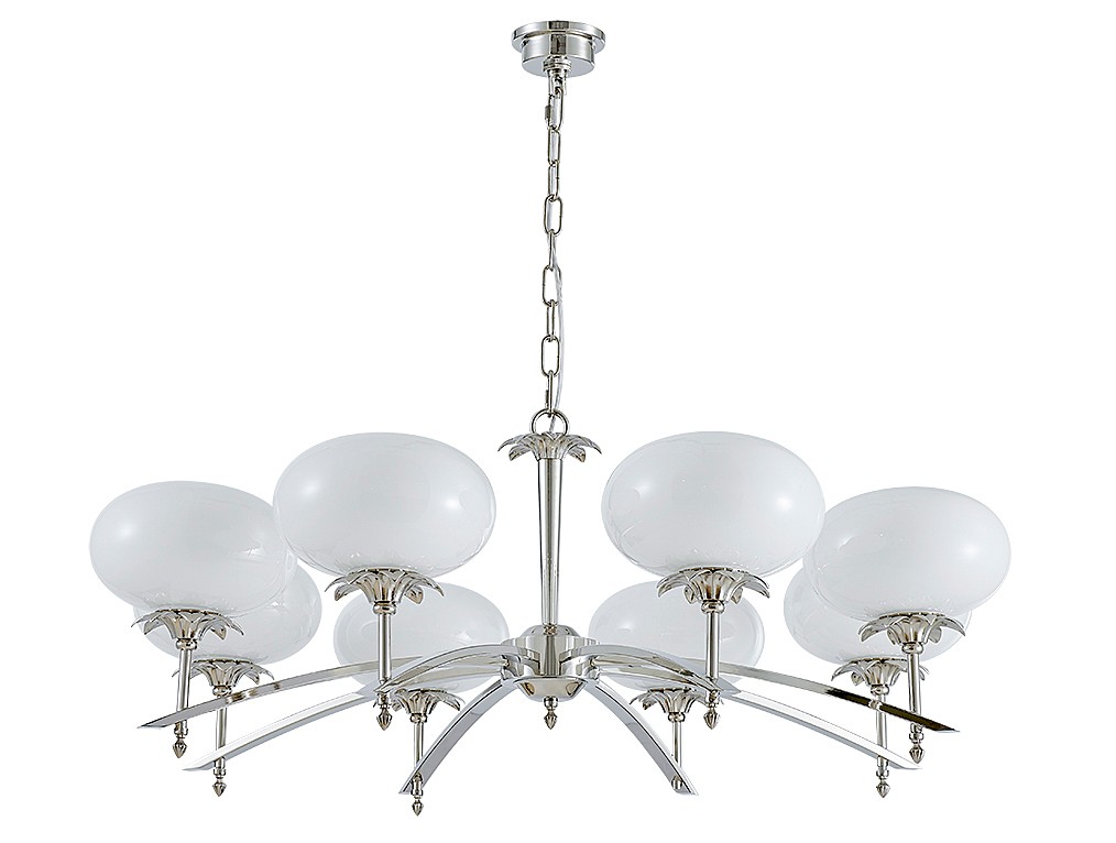 Подвесная люстра Newport Domenica 4658/C nickel