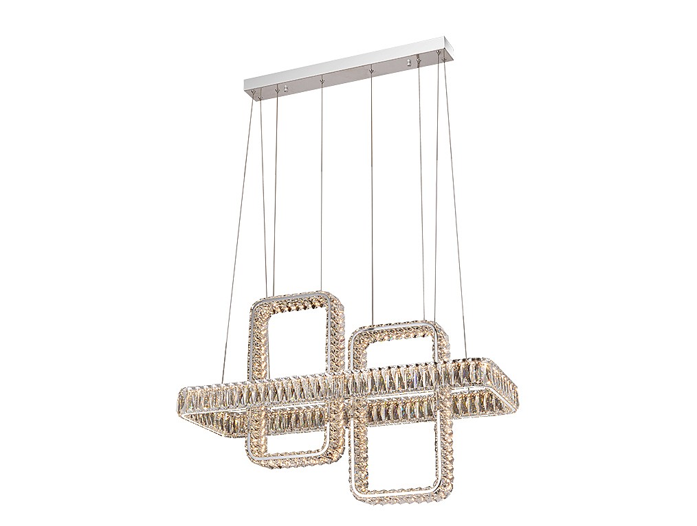 Подвесная люстра Newport Crystal 2 8232+2N/S chrome