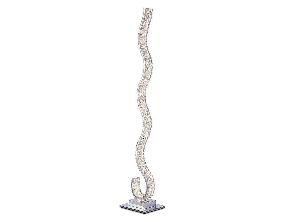 Торшер Newport Crystal 8240N/FL chrome