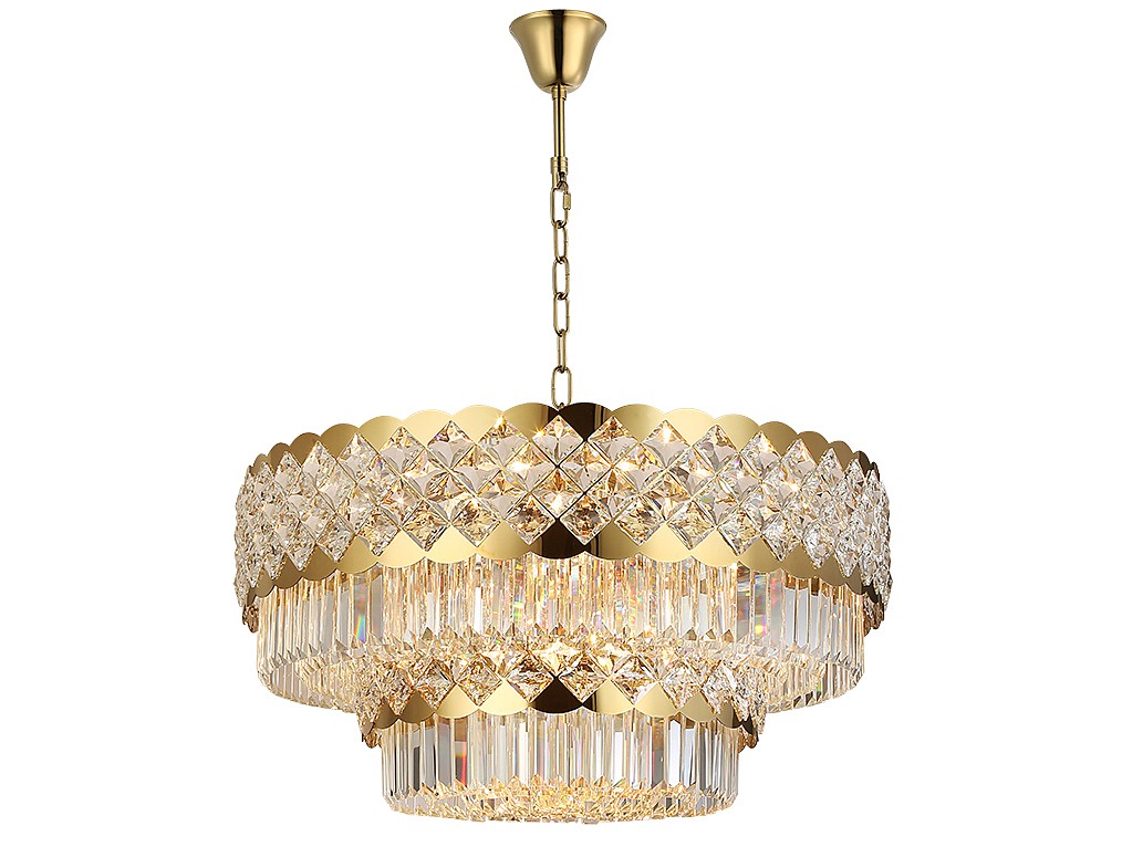 Подвесная люстра Newport Ashley 8301/80 C gold polished