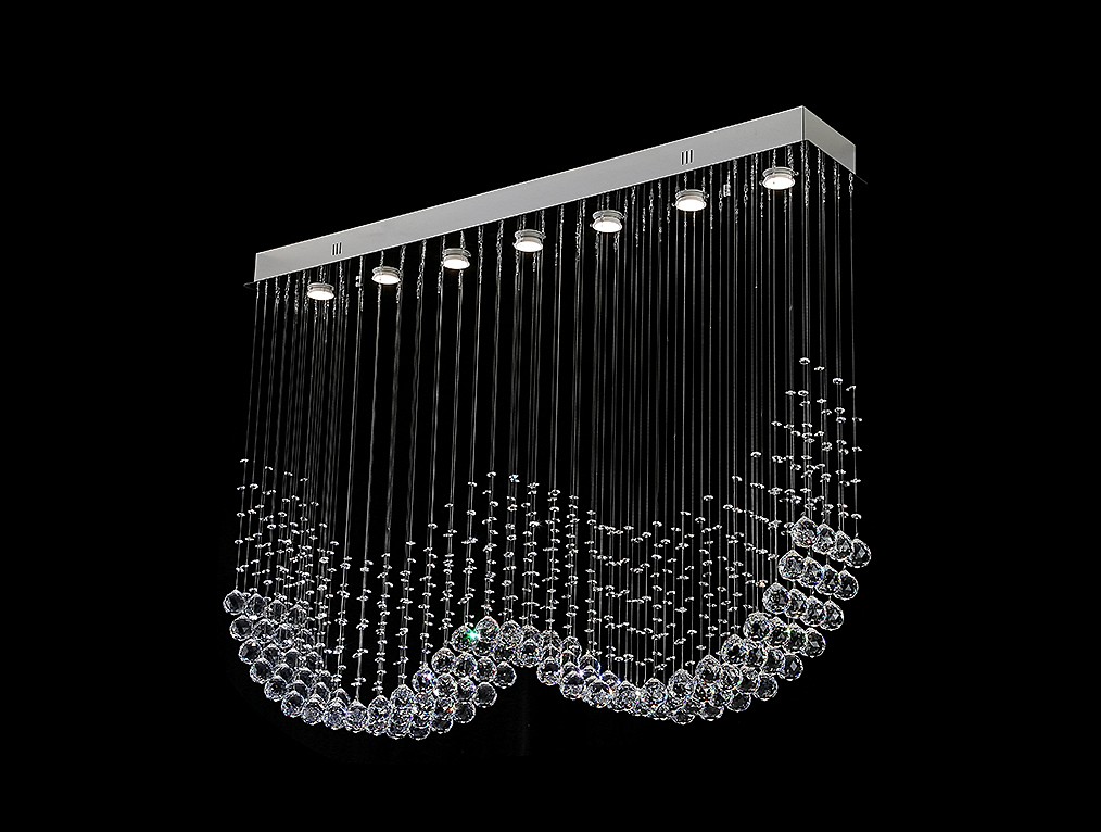 Светильник потолочный Newport Catrin 8407/PL chrome